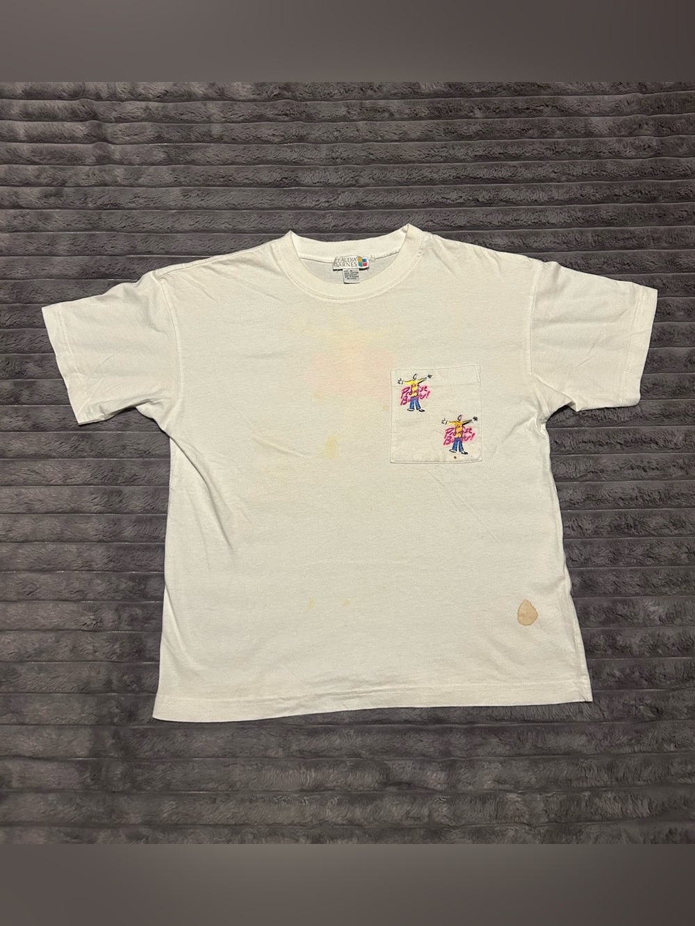 Vintage 90’s Claudia Barnes "I'm a Promise Builder!" Graphic T-Shirt